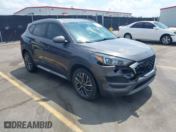 2021 Hyundai Tucson Ultimate with VIN KM8J33AL2MU375498, listed as a IAAI auction lot 42289330 with 72,582 mi miles and . Bid and sale history available at DreamBid. Image 1.