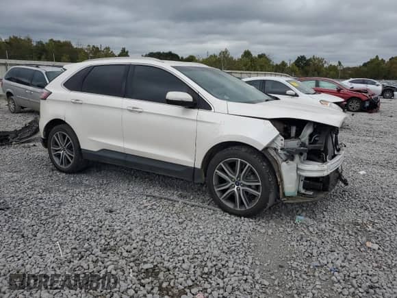 2019 Ford Edge Titanium with VIN 2FMPK3K98KBB94599, listed as a Copart auction lot 82006255 with 97,178 mi miles and Salvage title. Bid and sale history available at DreamBid. Image 4.