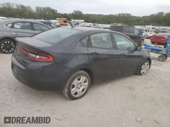 2013 Dodge Dart SE with VIN 1C3CDFAA2DD342242, listed as a Copart auction lot 71817095 with Not provided miles and Salvage title. Bid and sale history available at DreamBid. Image 3.