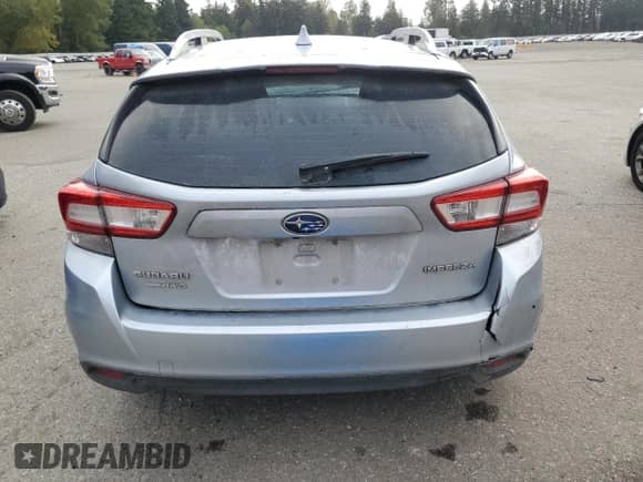 2018 Subaru Impreza Premium with VIN 4S3GTAD63J3748476, listed as a Copart auction lot 81161105 with Not provided miles and Clean title. Bid and sale history available at DreamBid. Image 6.