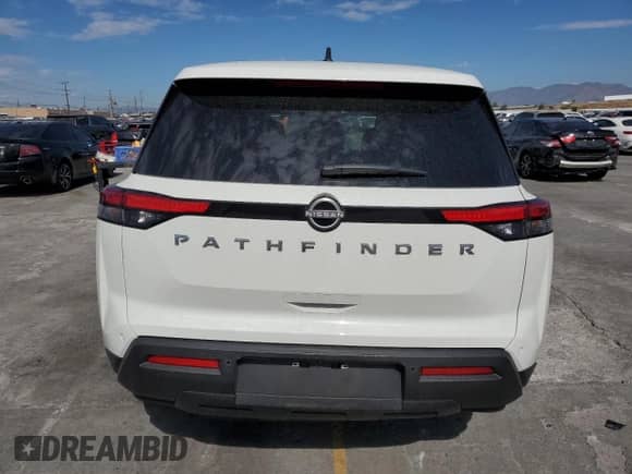 2025 Nissan Pathfinder S с VIN 5N1DR3AA9SC212425, выставлен на аукционе Copart как лот 81694085 с пробегом 9 983 миль миль и Списание • Salvage title. История ставок и продаж доступна на DreamBid. Изображение 6.