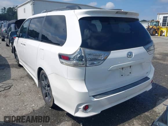 2016 Toyota Sienna SE with VIN 5TDXK3DC3GS759232, listed as a IAAI auction lot 42725829 with 67,342 mi miles and . Bid and sale history available at DreamBid. Image 3.