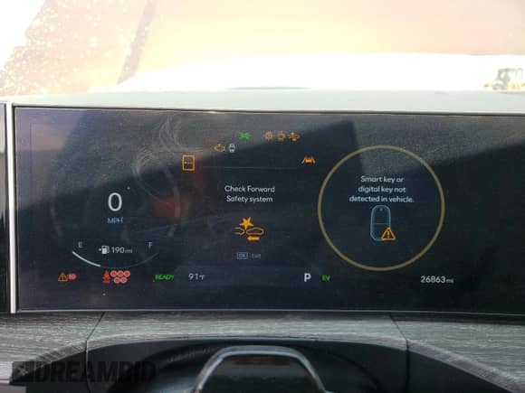 2024 Hyundai Santa Fe Limited with VIN 5NMP3DG15RH017160, listed as a Copart auction lot 70516985 with 26,863 mi miles and Salvage title. Bid and sale history available at DreamBid. Image 9.