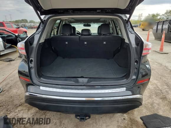 2017 Nissan Murano Platinum with VIN 5N1AZ2MH8HN135811, listed as a Copart auction lot 71277745 with 92,303 mi miles and Salvage title. Bid and sale history available at DreamBid. Image 6.