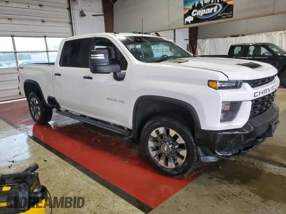 2021 Chevrolet Silverado 2500HD Custom с VIN 1GC4YME77MF245615, выставлен на аукционе Copart как лот 55934775 с пробегом 51 614 миль миль и Списание • Salvage title. История ставок и продаж доступна на DreamBid. Изображение 4.