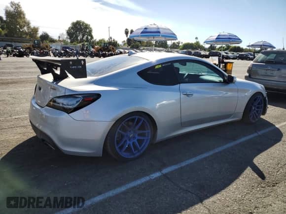 2016 Hyundai Genesis Coupe 3.8L Base с VIN KMHHT6KJ6GU136859, выставлен на аукционе Copart как лот 77283114 с пробегом 120 185 миль миль и Чистый • Clean title. История ставок и продаж доступна на DreamBid. Изображение 3.