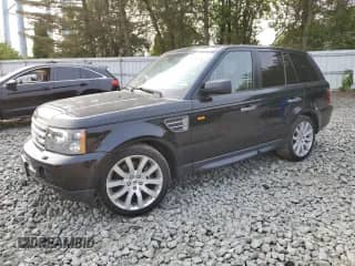 2006 Land Rover Range Rover Sport SC with VIN SALSH23476A971004, listed as a Copart auction lot 59515955 with 131,669 mi miles and Salvage title. Bid and sale history available at DreamBid. Image 1.