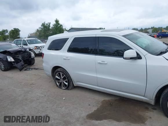 2014 Dodge Durango R/T with VIN 1C4SDJCT5EC267729, listed as a IAAI auction lot 43107818 with 190,916 mi miles and . Bid and sale history available at DreamBid. Image 14.
