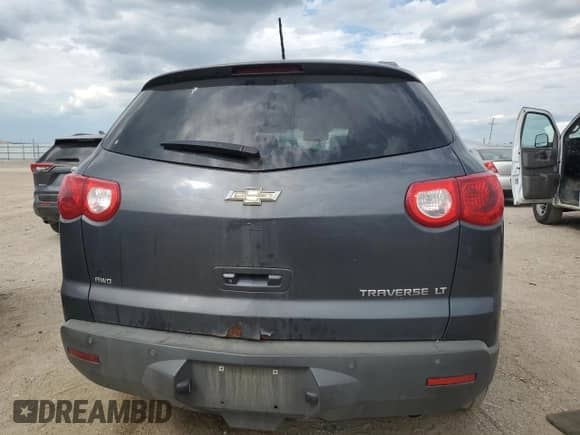 2011 Chevrolet Traverse 2LT with VIN 1GNKVJED9BJ347410, listed as a Copart auction lot 70548165 with 193,734 mi miles and Salvage title. Bid and sale history available at DreamBid. Image 6.