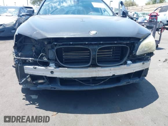 2013 BMW 7 Series 750Li xDrive with VIN WBAYF8C57DD140615, listed as a IAAI auction lot 42688224 with 150,496 mi miles and . Bid and sale history available at DreamBid. Image 6.