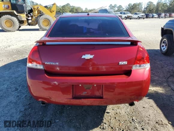 2009 Chevrolet Impala SS with VIN 2G1WD57C891217317, listed as a Copart auction lot 81061824 with Not provided miles and Salvage title. Bid and sale history available at DreamBid. Image 6.