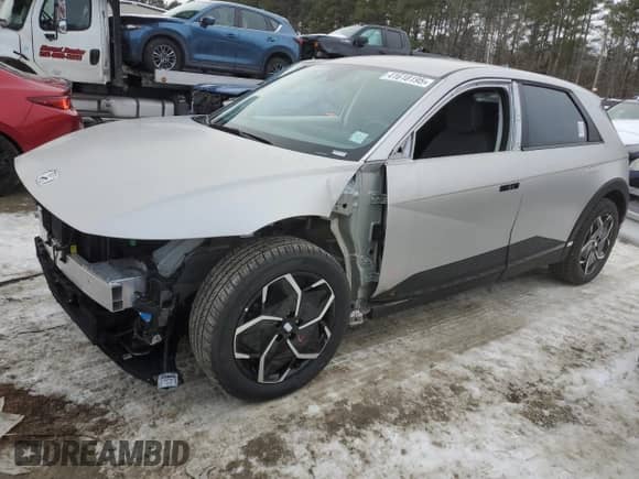 2024 Hyundai Ioniq 5 SEL с VIN KM8KNDDF0RU258665, выставлен на аукционе Copart как лот 41618195 с пробегом 100 миль миль и На запчасти • Non repairable. История ставок и продаж доступна на DreamBid. Изображение 1.