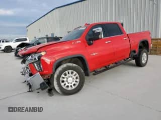 2020 Chevrolet Silverado 2500HD LTZ z VIN 1GC4YPEY0LF145090, wystawiony jako Copart lot #81939715 z przebiegiem 184 585 mil mil oraz Szkoda całkowita • Salvage title. Historia ofert i sprzedaży dostępna na DreamBid. Obrazek 1.