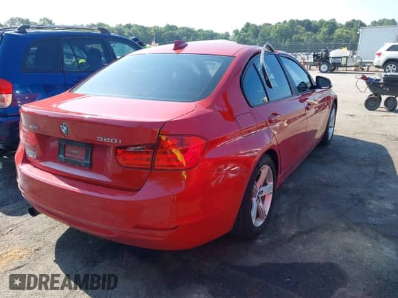2015 BMW 3 Series 320i xDrive with VIN WBA3C3C53FK203133, listed as a IAAI auction lot 42835207 with 108,196 mi miles and . Bid and sale history available at DreamBid. Image 4.