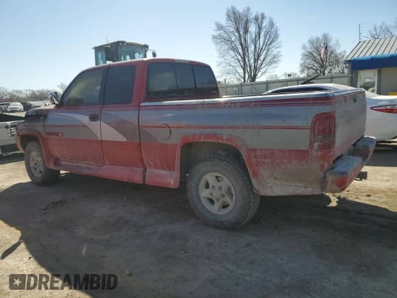 1997 Dodge 1500 with VIN 3B7HF13Z9VG751750, listed as a Copart auction lot 48537545 with Not provided miles and Salvage title. Bid and sale history available at DreamBid. Image 2.