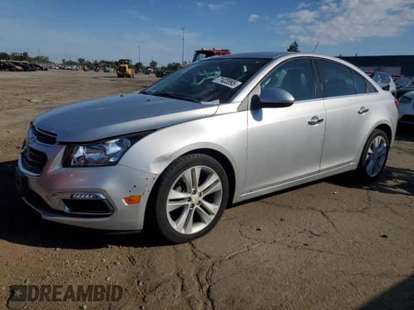 2015 Chevrolet Cruze LTZ с VIN 1G1PG5SB2F7231304, выставлен на аукционе Copart как лот 80531145 с пробегом 52 313 миль миль и Списание • Salvage title. История ставок и продаж доступна на DreamBid. Изображение 1.