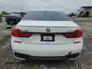 2019 BMW 7 Series 750i xDrive with VIN WBA7F2C50KB240685, listed as a Copart auction lot 57535395 with 66,300 mi miles and Clean title. Bid and sale history available at DreamBid. Image 6.