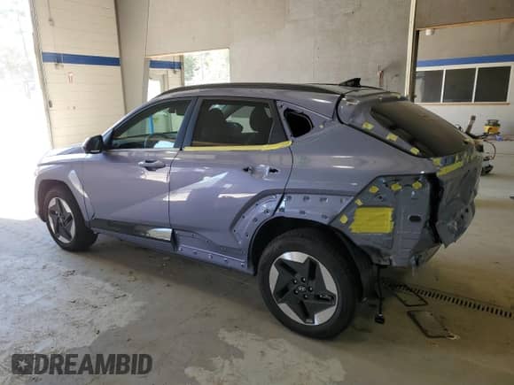 2025 Hyundai Kona Limited с VIN KM8HE3A63SU030237, выставлен на аукционе Copart как лот 85346055 с пробегом 1 155 миль миль и Списание • Salvage title. История ставок и продаж доступна на DreamBid. Изображение 2.