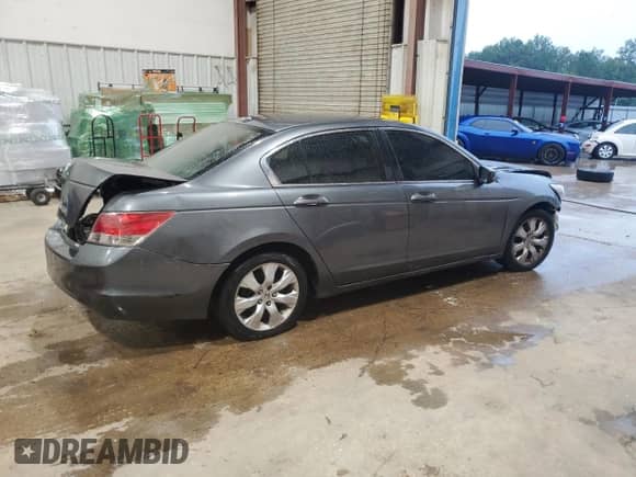2008 Honda Accord EX-L with VIN 1HGCP26828A092169, listed as a Copart auction lot 69065345 with Not provided miles and Salvage title. Bid and sale history available at DreamBid. Image 3.