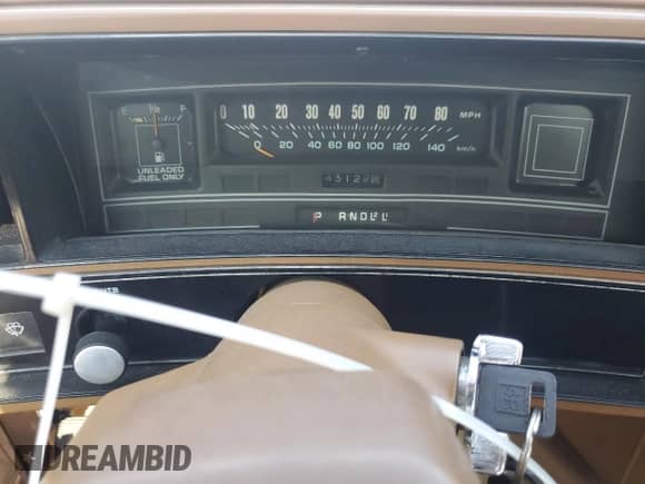 1979 Chevrolet El Camino with VIN 1W80L9D454776, listed as a Copart auction lot 63247975 with 43,122 mi miles and Salvage title. Bid and sale history available at DreamBid. Image 9.