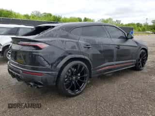 2022 Lamborghini Urus with VIN ZPBUA1ZL8NLA17628, listed as a Copart auction lot 55745125 with 31,007 mi miles and Salvage title. Bid and sale history available at DreamBid. Image 3.