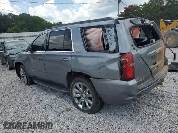 2018 Chevrolet Tahoe LT z VIN 1GNSKBKCXJR268855, wystawiony jako Copart lot #65828885 z przebiegiem 98 286 mil mil oraz Szkoda całkowita • Salvage title. Historia ofert i sprzedaży dostępna na DreamBid. Obrazek 2.