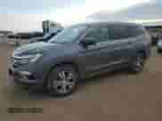 2018 Honda Pilot EX-L z VIN 5FNYF6H65JB028618, wystawiony jako Copart lot #54525555 z przebiegiem 137 500 mil mil oraz Szkoda całkowita • Salvage title. Historia ofert i sprzedaży dostępna na DreamBid. Obrazek 1.