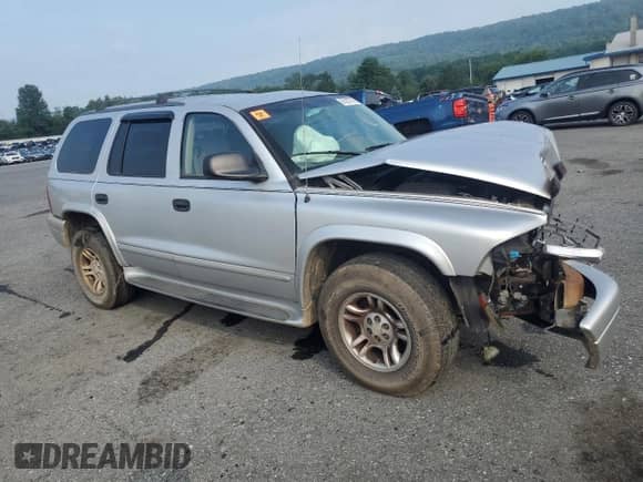 2003 Dodge Durango SLT with VIN 1D4HS48N73F627996, listed as a Copart auction lot 67067785 with Not provided miles and Salvage title. Bid and sale history available at DreamBid. Image 4.