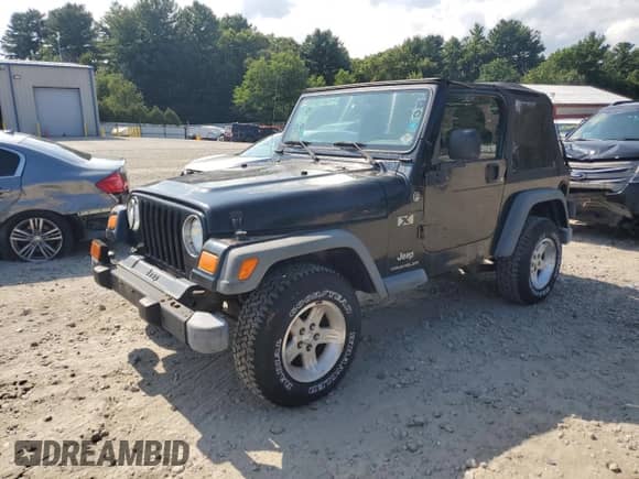 2005 Jeep Wrangler X with VIN 1J4FA39S25P350364, listed as a Copart auction lot 69201985 with 206,294 mi miles and Clean title. Bid and sale history available at DreamBid. Image 1.