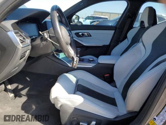 2021 BMW M3 с VIN WBS53AY0XMFL04228, выставлен на аукционе Copart как лот 80012024 с пробегом 16 588 миль миль и Списание • Salvage title. История ставок и продаж доступна на DreamBid. Изображение 7.