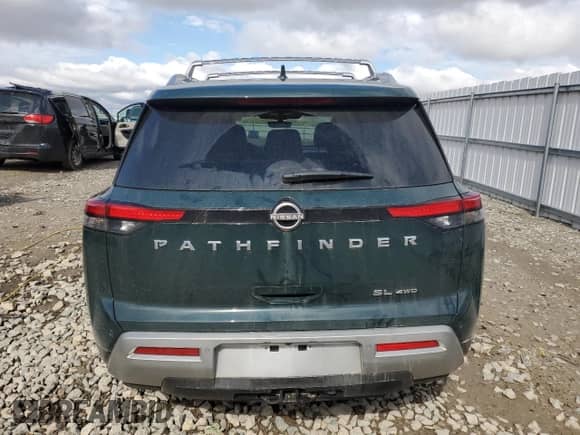 2025 Nissan Pathfinder SL with VIN 5N1DR3CC8SC222068, listed as a Copart auction lot 55463185 with 1,928 mi miles and Clean title. Bid and sale history available at DreamBid. Image 6.