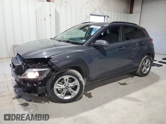2023 Hyundai Kona SEL с VIN KM8K6CAB5PU061559, выставлен на аукционе Copart как лот 86165125 с пробегом 48 308 миль миль и Чистый • Clean title. История ставок и продаж доступна на DreamBid. Изображение 1.