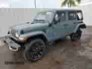 2025 Jeep Wrangler Sahara with VIN 1C4RJXP67SW600277, listed as a Copart auction lot 80646555 with 5,389 mi miles and Clean title. Bid and sale history available at DreamBid. Image 1.