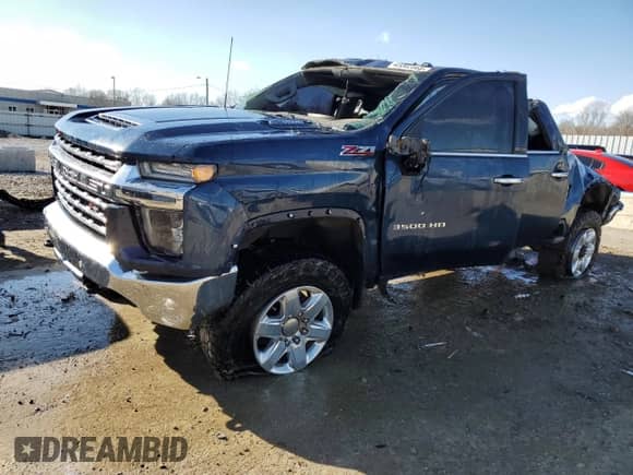 2020 Chevrolet Silverado 3500HD LTZ z VIN 1GC4YUEY8LF186663, wystawiony jako Copart lot #43202565 z przebiegiem 161 962 mil mil oraz Nie do naprawy • Non repairable. Historia ofert i sprzedaży dostępna na DreamBid. Obrazek 1.