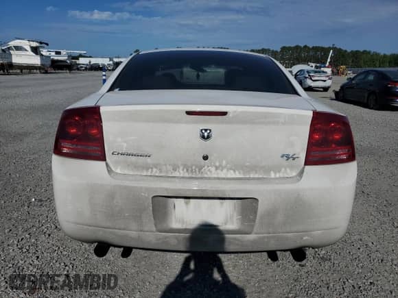 2006 Dodge Charger R/T with VIN 2B3KA53H76H322533, listed as a Copart auction lot 80753375 with 225,301 mi miles and Salvage title. Bid and sale history available at DreamBid. Image 6.