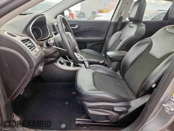 2021 Jeep Compass Latitude with VIN 3C4NJDBB6MT580274, listed as a Copart auction lot 63085195 with 80,474 mi miles and Clean title. Bid and sale history available at DreamBid. Image 7.