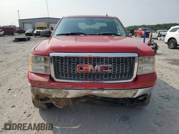 2007 GMC Sierra 1500 SLE1 with VIN 2GTEC19C271620380, listed as a Copart auction lot 60487735 with 209,391 mi miles and Salvage title. Bid and sale history available at DreamBid. Image 5.