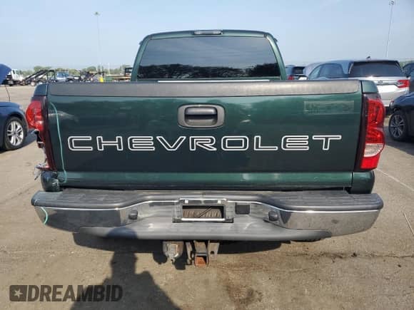 2006 Chevrolet Silverado 1500 LT1 with VIN 1GCEK19V26Z295093, listed as a Copart auction lot 59494755 with 102,382 mi miles and Salvage title. Bid and sale history available at DreamBid. Image 6.
