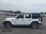 2023 Jeep Wrangler Sahara Altitude with VIN 1C4HJXEG9PW502267, listed as a IAAI auction lot 43266621 with 85,629 mi miles and . Bid and sale history available at DreamBid. Image 13.