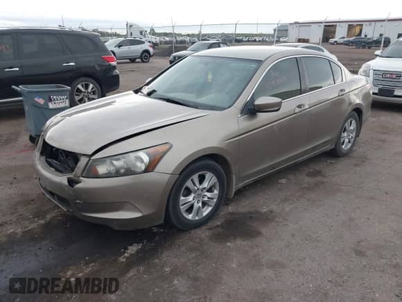 2010 Honda Accord LX-P with VIN 1HGCP2F49AA134145, listed as a IAAI auction lot 43055863 with 156,522 mi miles and . Bid and sale history available at DreamBid. Image 2.