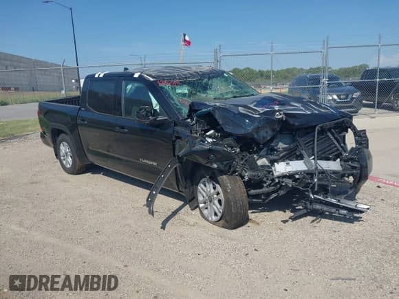 2025 Toyota Tundra SR with VIN 5TFLA5AB6SX050371, listed as a IAAI auction lot 42965187 with 289 mi miles and . Bid and sale history available at DreamBid. Image 1.