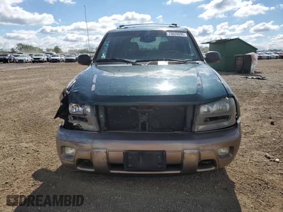 2002 Chevrolet TrailBlazer LTZ with VIN 1GNDT13S722399189, listed as a Copart auction lot 70020095 with 243,510 mi miles and Salvage title. Bid and sale history available at DreamBid. Image 5.