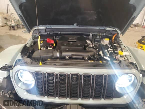 2024 Jeep Wrangler Rubicon with VIN 1C4RJXR66RW100859, listed as a Copart auction lot 58377805 with 9,426 mi miles and Salvage title. Bid and sale history available at DreamBid. Image 12.