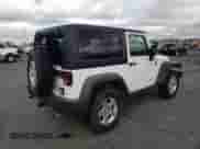 2013 Jeep Wrangler Sport with VIN 1C4AJWAG0DL636843, listed as a Copart auction lot 80034815 with 113,605 mi miles and Salvage title. Bid and sale history available at DreamBid. Image 3.