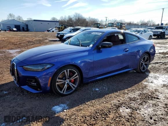 2023 BMW 4 Series 430i xDrive z VIN WBA73AP07PCL66321, wystawiony jako Copart lot #42847324 z przebiegiem 15 343 mil mil oraz . Historia ofert i sprzedaży dostępna na DreamBid. Obrazek 1.