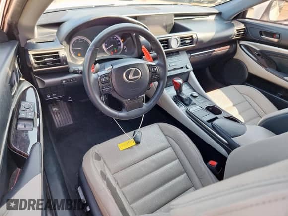 2015 Lexus RC 350 F Sport z VIN JTHHE5BC4F5001347, wystawiony jako Copart lot #71784115 z przebiegiem 107 382 mil mil oraz Czysty tytuł • Clean title. Historia ofert i sprzedaży dostępna na DreamBid. Obrazek 8.