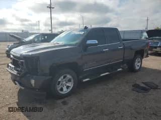 2016 Chevrolet Silverado 1500 LTZ with VIN 1GCVKSEC3GZ255990, listed as a Copart auction lot 66733235 with 143,232 mi miles and Salvage title. Bid and sale history available at DreamBid. Image 1.