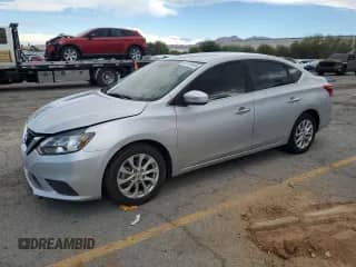 2019 Nissan Sentra SR with VIN 3N1AB7AP7KY435550, listed as a Copart auction lot 81124445 with 131,242 mi miles and Salvage title. Bid and sale history available at DreamBid. Image 1.