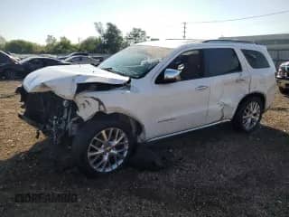 2014 Dodge Durango Citadel с VIN 1C4SDJET2EC406051, выставлен на аукционе Copart как лот 84258365 с пробегом 168 210 миль миль и Списание • Salvage title. История ставок и продаж доступна на DreamBid. Изображение 1.
