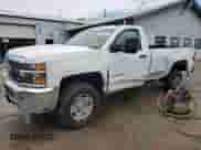2017 Chevrolet Silverado 2500HD Work Truck with VIN 1GC0KUEG7HZ211839, listed as a Copart auction lot 61841855 with 125,475 mi miles and Salvage title. Bid and sale history available at DreamBid. Image 1.
